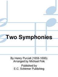 Two Symphonies Sheet Music by Henry Purcell