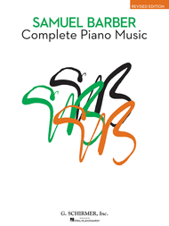 Complete Piano Music Sheet Music by Samuel Barber