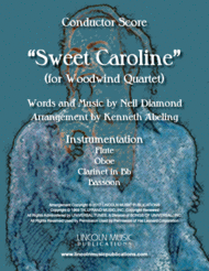 Sweet Caroline (for Woodwind Quartet) Sheet Music by Neil Diamond