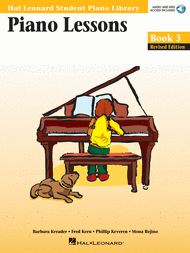Piano Lessons - Book 3 Sheet Music by Barbara Kreader