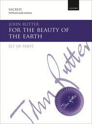 For the beauty of the earth Sheet Music by John Rutter
