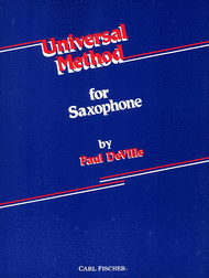 Universal Method for Saxophone Sheet Music by Paul Deville