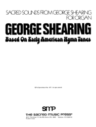 Sacred Sounds from George Shearing For Organ Sheet Music by George Shearing