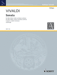 Sonata C minor RV 53 Sheet Music by Antonio Vivaldi