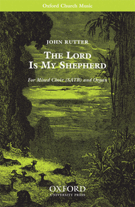 The Lord is my shepherd Sheet Music by John Rutter