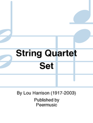 String Quartet Sheet Music by Lou Harrison