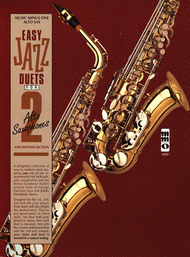 Easy Jazz Duets for 2 Alto Saxophones and Rhythm Section Sheet Music by Norman Farnsworth