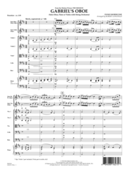 Gabriel's Oboe (from The Mission) - Full Score Sheet Music by Ennio Morricone