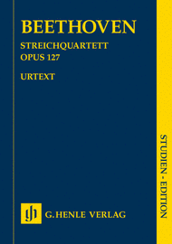 String Quartet E Flat Major Op. 127 Sheet Music by Ludwig van Beethoven