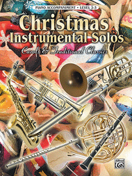 Christmas Instrumental Solos - Piano Accompaniment (Book only) Sheet Music by Bill Galliford