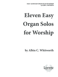 Eleven Easy Organ Solos for Worship Sheet Music by Albin C. Whitworth