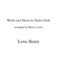 Love Story STRING QUARTET (for string quartet) Sheet Music by Taylor Swift