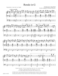 Rondo in G Sheet Music by John Bull