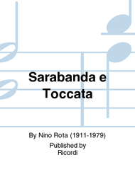 Sarabanda e Toccata Sheet Music by Nino Rota