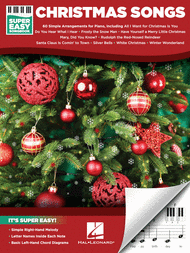 Christmas Songs - Super Easy Songbook Sheet Music by Various