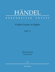 Giulio Cesare in Egitto (Julius Casar in agypten) HWV 17 Sheet Music by George Frideric Handel