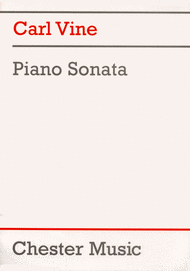 Piano Sonata Sheet Music by Carl Vine