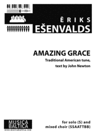 Amazing Grace Sheet Music by Eriks Esenvalds