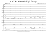 Ain't No Mountain High Enough - Vocals with Rhythm Section & Horns Sheet Music by Diana Ross