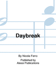 Daybreak Sheet Music by Nicola Ferro