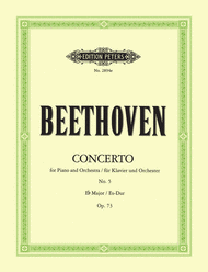 Piano Concerto No. 5 Sheet Music by Ludwig van Beethoven