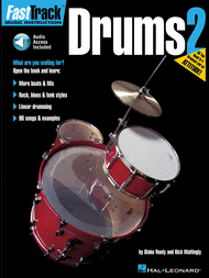 FastTrack Drums Method - Book 2 Sheet Music by Blake Neely