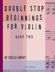 Double Stop Beginnings for the Violin