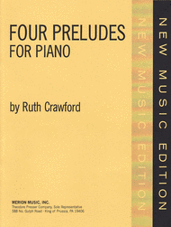Four Preludes Sheet Music by Ruth Crawford Seeger