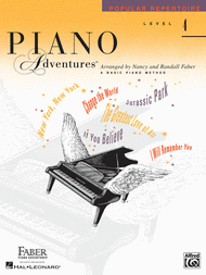 Piano Adventures Level 4 - Popular Repertoire Book Sheet Music by Nancy Faber