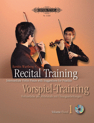 Recital Training Vol. 1 Sheet Music by Kerstin Wartberg