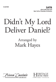 Didn't My Lord Deliver Daniel? Sheet Music by Mark Hayes