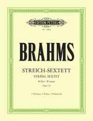 String Sextet No. 1 Sheet Music by Johannes Brahms