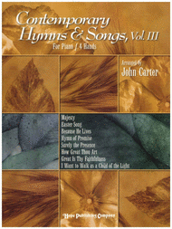 Contemporary Hymns and Songs Vol III Sheet Music by John Carter