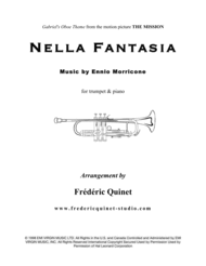 Nella Fantasia for trumpet and piano Sheet Music by Il Divo