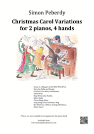 Christmas Carol Variations for 2 pianos