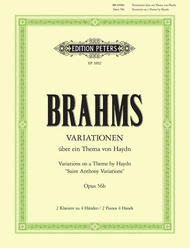 Haydn Variations Sheet Music by Johannes Brahms