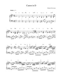Canon in D Major (Piano) Sheet Music by Johann Pachelbel
