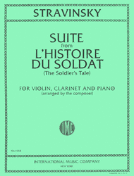 Suite from 'L'Histoire du Soldat' (for Clarinet