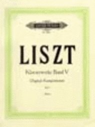 Piano Works Vol. 5 Sheet Music by Franz Liszt