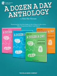 A Dozen A Day Anthology Sheet Music by Edna-Mae Burnam