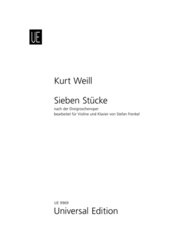 7 Pieces from The Threepenny Opera Sheet Music by Kurt Weill