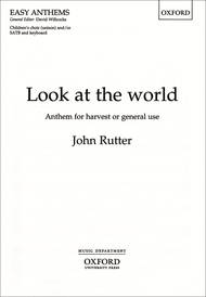 Look at the world Sheet Music by John Rutter
