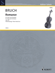 Romanze F Major op. 85 Sheet Music by Max Bruch