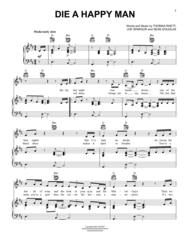 Die A Happy Man Sheet Music by Thomas Rhett