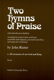 All Creatures of our God and King Sheet Music by John Rutter