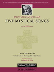 Five Mystical Songs (Organ/Vocal Score) Sheet Music by Ralph Vaughan Williams