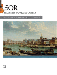 Sor -- Selected Works for Guitar Sheet Music by Fernando Sor
