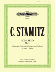 Clarinet Concerto No. 3 Sheet Music by Carl Stamitz