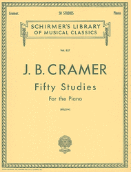 Fifty Studies for the Piano Sheet Music by Jean Baptiste Cramer