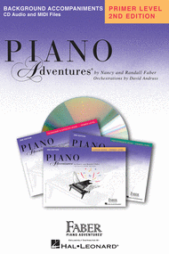 Piano Adventures Primer Level - Lesson Book CD Sheet Music by Nancy Faber